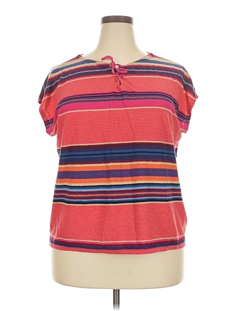 Pre-owned Chaps Sweater Vest In Red