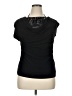 Dots 100% Polyester Black Sleeveless Blouse Size XL - photo 1