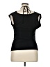 Dots 100% Polyester Black Sleeveless Blouse Size XL - photo 2