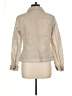 Doncaster Collection Tweed Tan Ivory Long Sleeve Button-Down Shirt Size 10 - photo 2