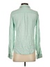 Rubbish 100% Rayon Green Long Sleeve Button-Down Shirt Size XS - photo 2