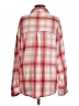 Cotton On 100% Recycled Plastic Plaid Red Long Sleeve Button-Down Shirt Size S - photo 2