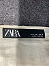 Zara Checkered-gingham Black 3/4 Sleeve Blouse Size S - photo 7