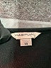 Habitual Black 3/4 Sleeve Top Size 14 - photo 7