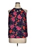 Papermoon 100% Polyester Blue Purple Sleeveless Blouse Size XL - photo 1