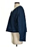 Zara Blue 3/4 Sleeve Blouse Size XS - photo 5