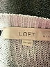 Ann Taylor LOFT 100% Cotton Silver Pullover Sweater Size XXS - photo 7