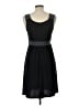 Nic&Dom Solid Black Cocktail Dress Size L - photo 2