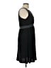 Nic&Dom Solid Black Cocktail Dress Size L - photo 4