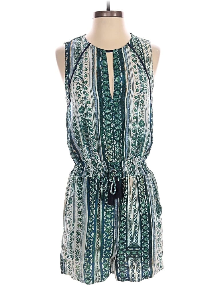 Pre-owned Elevenses Romper In Green