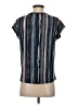 Vintage Rose Blue Short Sleeve Blouse Size S - photo 2