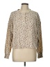 JOA Floral Ivory Pullover Sweater Size L - photo 1