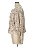 JOA Floral Ivory Pullover Sweater Size L - photo 5