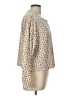 JOA Floral Ivory Pullover Sweater Size L - photo 4