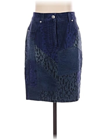 Versus Versace Denim Skirt (view 1)