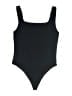 Babaton Solid Black One Piece Swimsuit Size L - photo 2