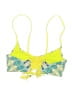 Red Carter Argyle Blue Swimsuit Top Size M - photo 2