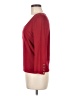 Chaps 100% Cotton Red 3/4 Sleeve Top Size M - photo 5