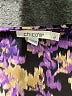 Chico's Purple Long Sleeve Blouse Size Med (1) - photo 7