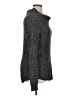 AGB Tweed Gray Turtleneck Sweater Size XL - photo 4