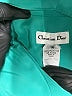 Christian Dior 100% Polyester Teal Short Sleeve Blouse Size 16 - photo 13