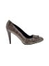 Stuart Weitzman Gray Tan Heels Size 7 - photo 1