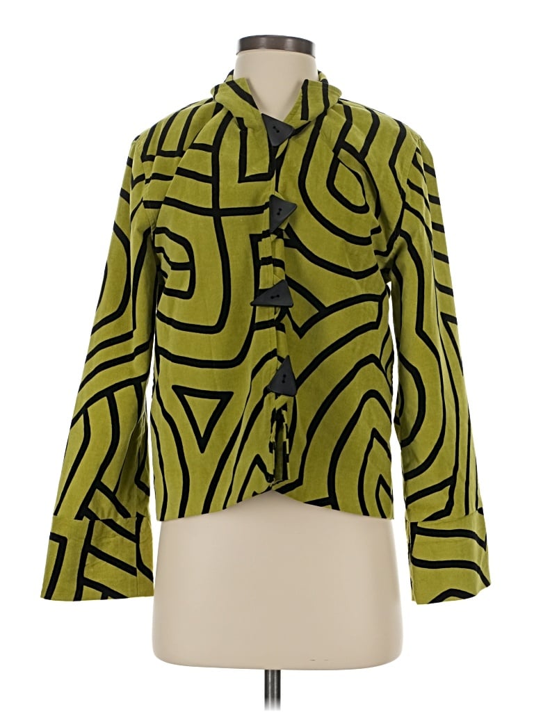 Pre-owned Caroline Rose Jacket In Green