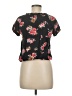 Pins and Needles 100% Rayon Floral Black Short Sleeve Blouse Size M - photo 2