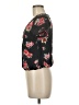 Pins and Needles 100% Rayon Floral Black Short Sleeve Blouse Size M - photo 5