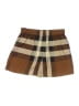 Burberry 100% Silk Brown Shorts Size 10 - photo 2