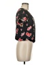 Pins and Needles 100% Rayon Floral Black Short Sleeve Blouse Size M - photo 4