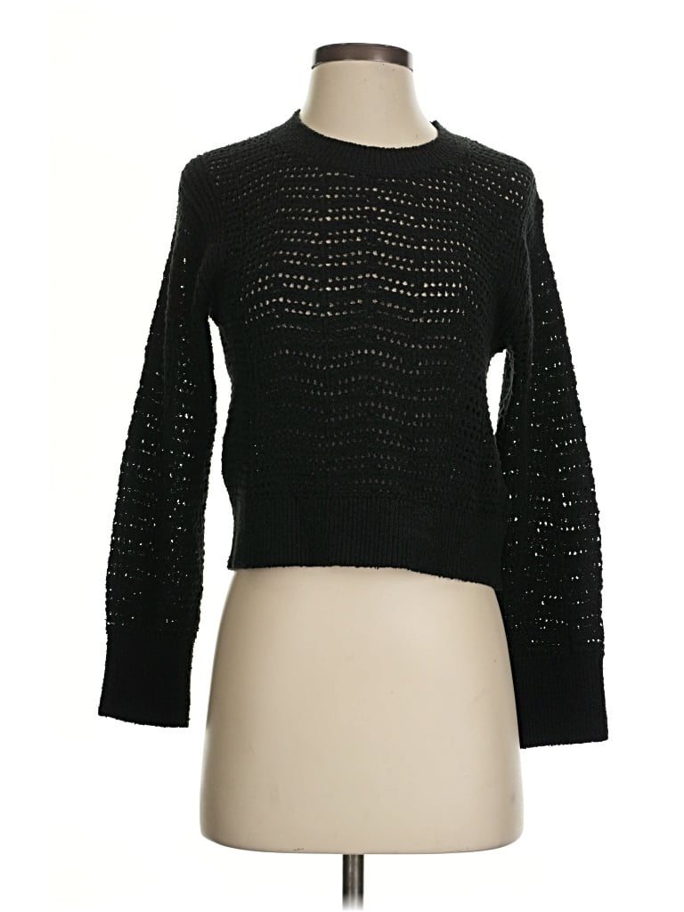 Pre-owned Jcrew Pullover Sweater In Black