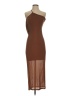 Shein 100% Polyester Brown Cocktail Dress Size S - photo 1