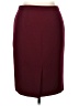 Talbots Solid Burgundy Casual Skirt Size 14 - photo 2