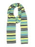 Gap Outlet Stripes Yellow Gray Scarf One size - photo 1