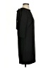 Luna Solid Black Casual Dress Size S - photo 4