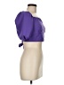 Shein 100% Polyester Purple Short Sleeve Top Size 6 - photo 4