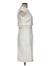 Ellen Tracy Metallic Silver Cocktail Dress Size 10 - photo 4