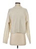 Topshop Solid Ivory Turtleneck Sweater Size 4 - photo 1