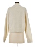 Topshop Solid Ivory Turtleneck Sweater Size 4 - photo 2