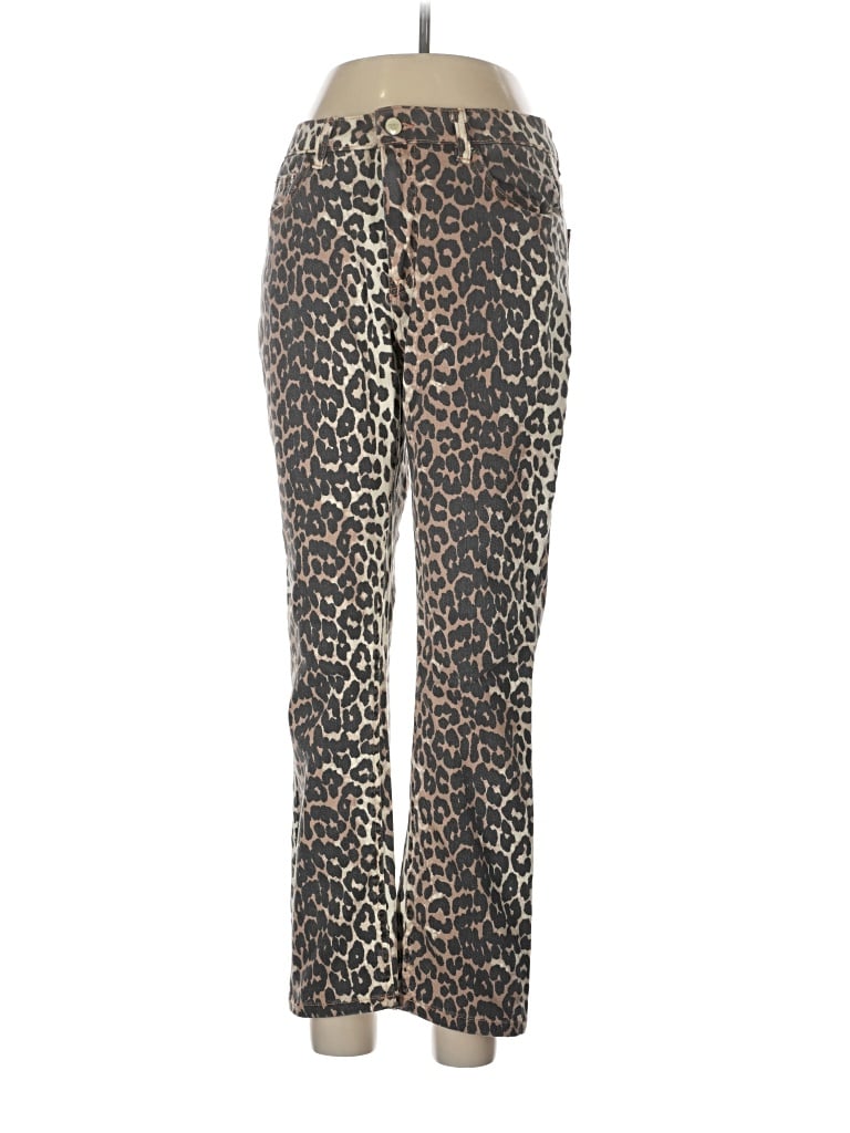 Pre-owned Oat Jeans In Brown