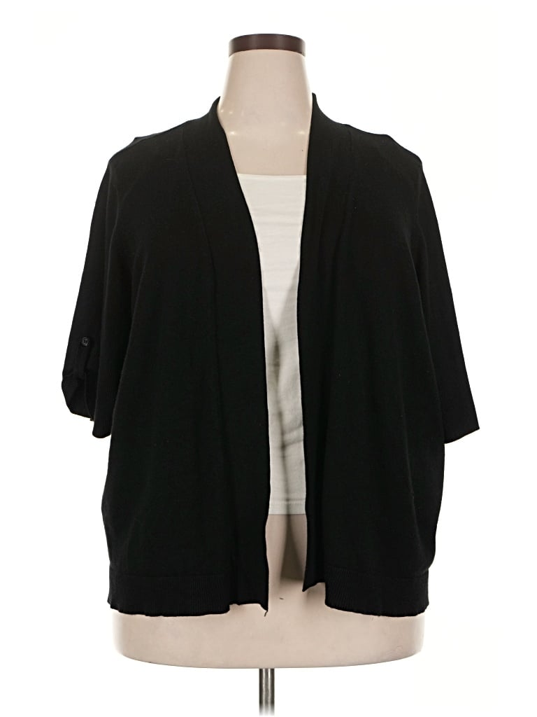 Pre-owned Avenue Cardigan Sweater In Black