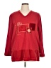 Bobbie Brooks Red Pullover Sweater Size XL - photo 1