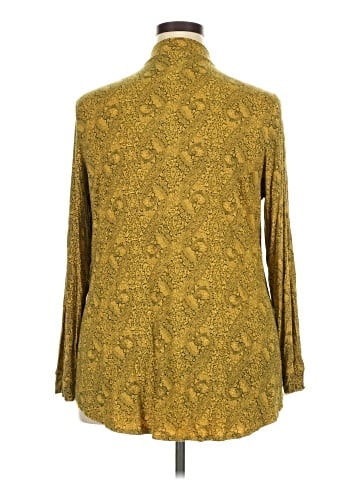 Ruff Hewn Long Sleeve Blouse (view 2)