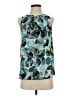 Classiques Entier Teal Sleeveless Silk Top Size XS - photo 1