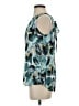 Classiques Entier Teal Sleeveless Silk Top Size XS - photo 5