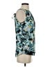 Classiques Entier Teal Sleeveless Silk Top Size XS - photo 4