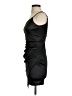 Crystal Sky Solid Black Cocktail Dress Size S - photo 5