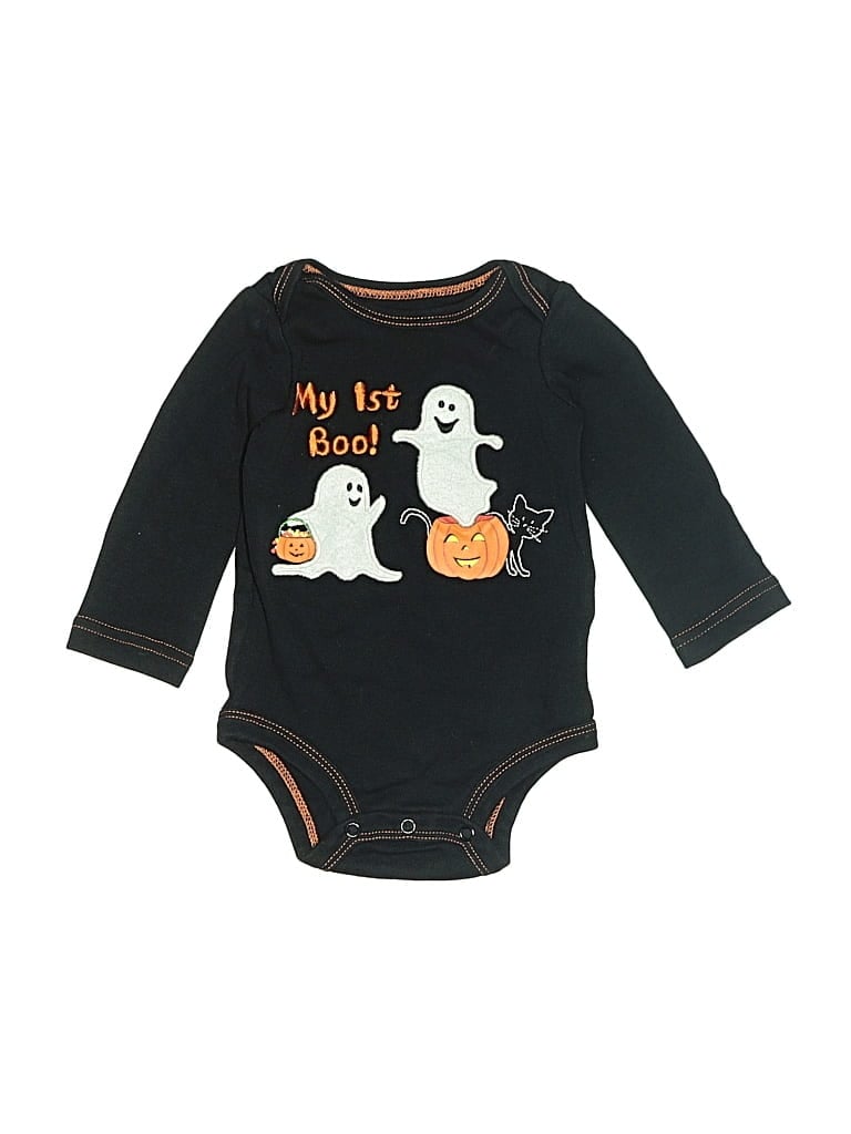 Pre-owned Koala Babies' Long Sleeve Onesie In Black