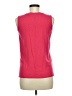 Max Studio Red Sleeveless T-Shirt Size M - photo 2